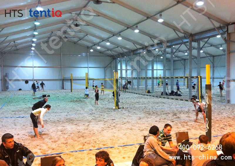 鋁合金篷房球館短期內(nèi)給您一個可使用的運動空間
