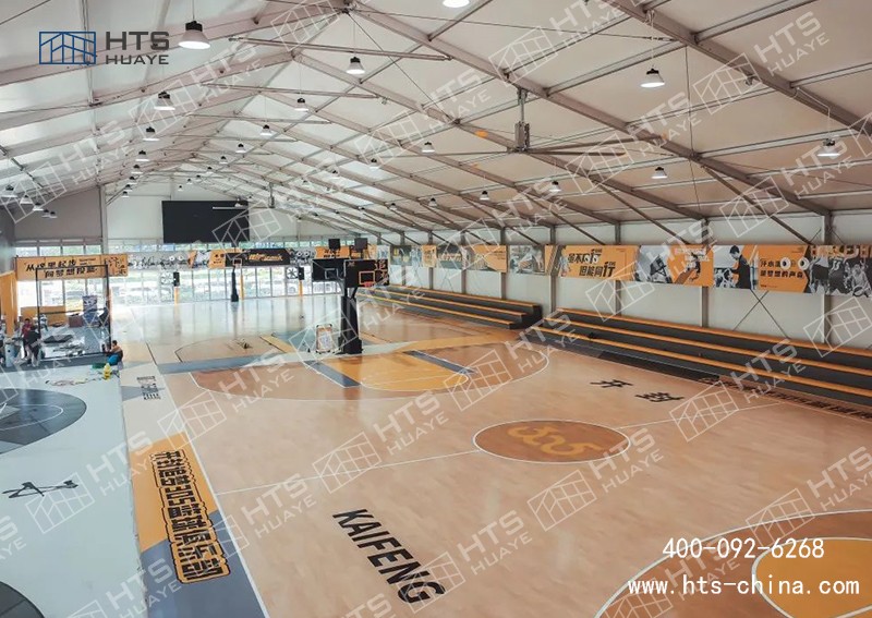 籃球運動風靡全球，篷房式籃球館購買量大幅上升