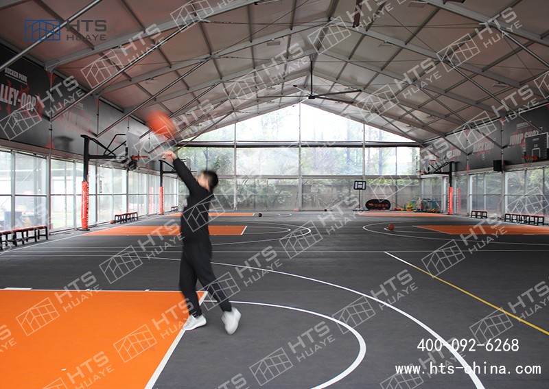 戶外篷房籃球館：家門口的運動場所，觸手可及的健康生活