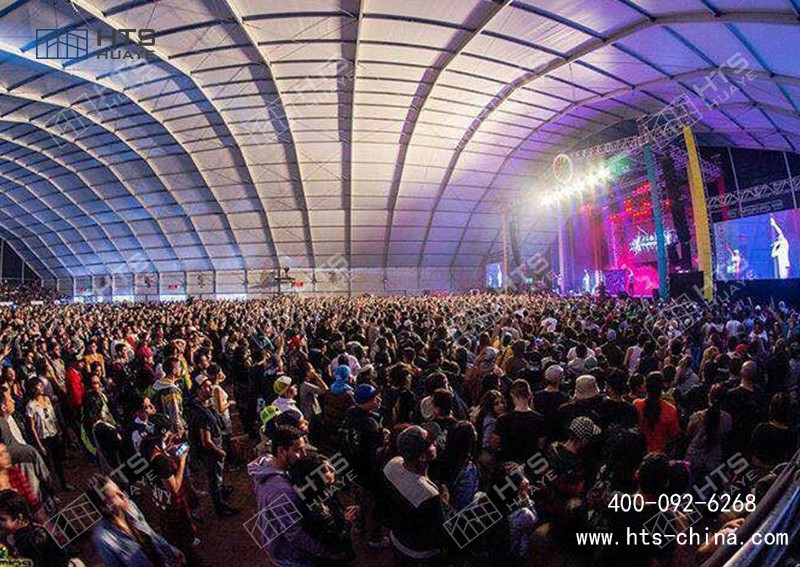 華燁海特斯助力哥倫比亞！4560㎡Polygon 篷房 20 余天高效交付