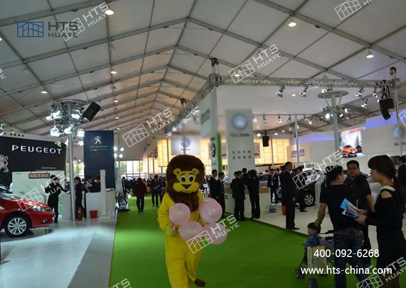 篷房為展覽活動提供堅實可靠的庇護